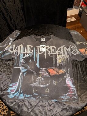 Vale Dreams Rip Graphic Thermal Shirt